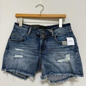 Women's Distressed Denim Shorts